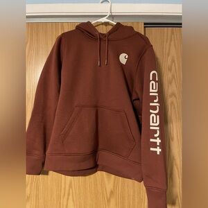 Women’s Carhartt logo hoodie